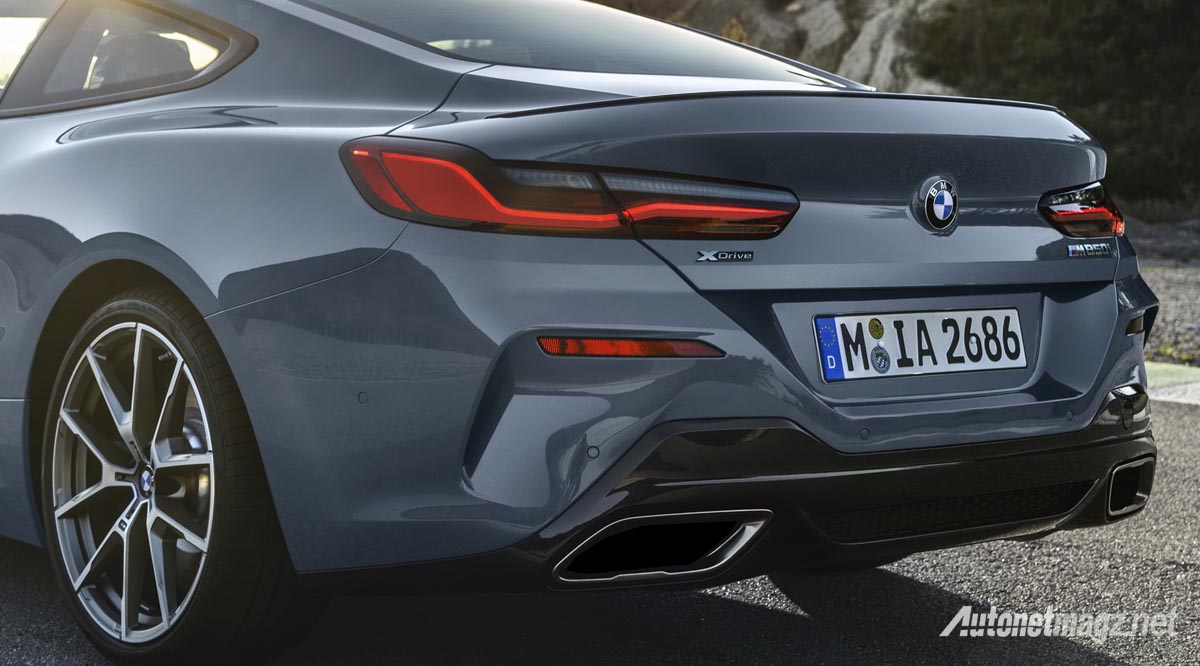 BMW, bmw m850i xdrive 2018 rear end: BMW 8 Series 2018 : Harga Pengorbanan 6 Series