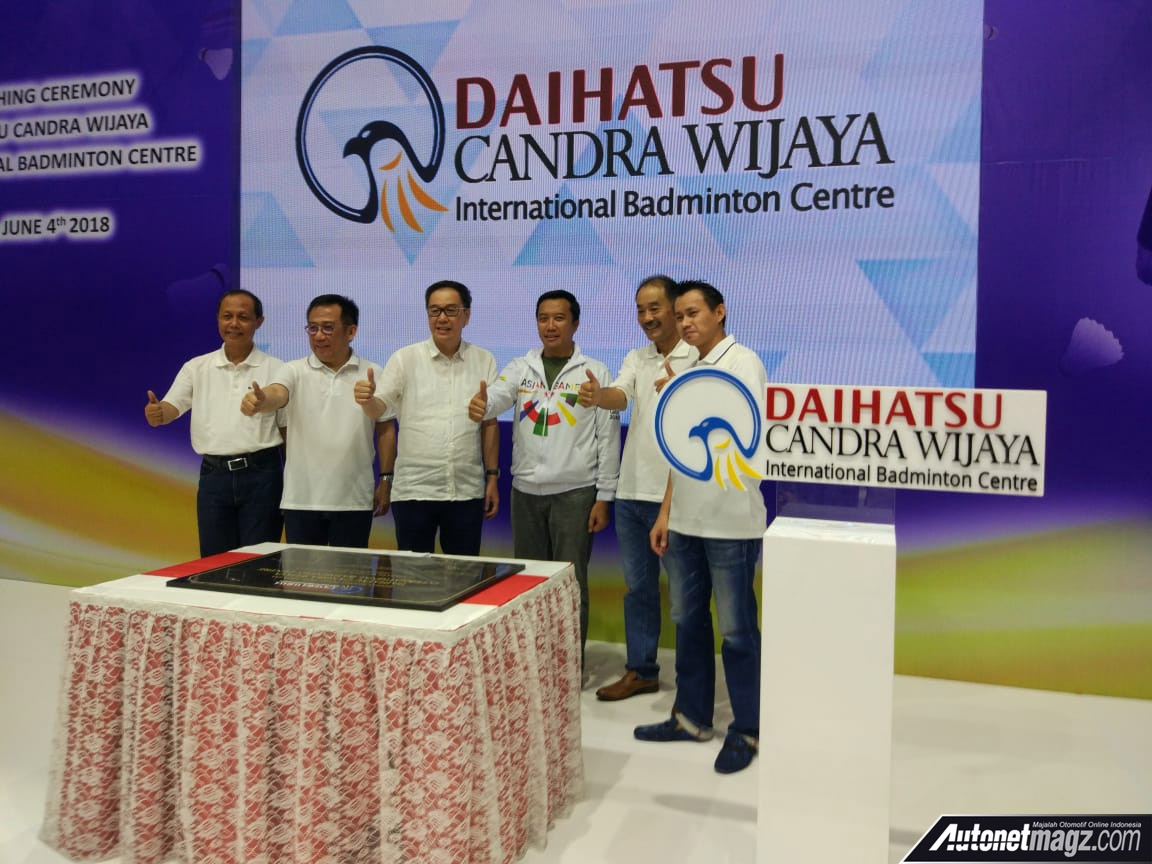 Berita, peresmian Daihatsu Candra Wijaya International Badminton Center: Daihatsu Umumkan Kerjasama Dengan Candra Badminton Center