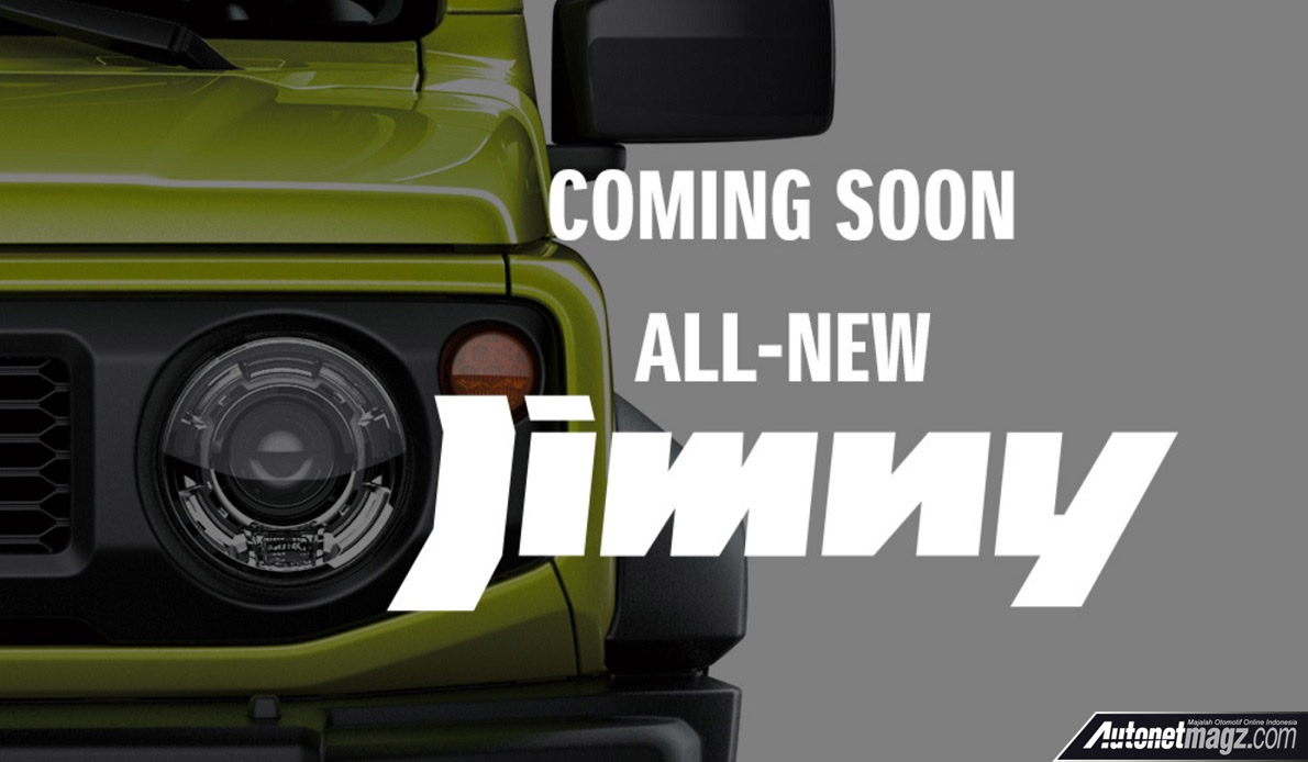 Berita, teaser All New Suzuki Jimny & Jimny Sierra: Spesifikasi All New Suzuki Jimny & Jimny Sierra Terkuak!