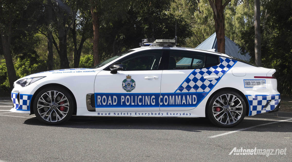 International, mobil polisi kia stinger: Akhirnya KIA Stinger Jadi Mobil Polisi Patroli Australia