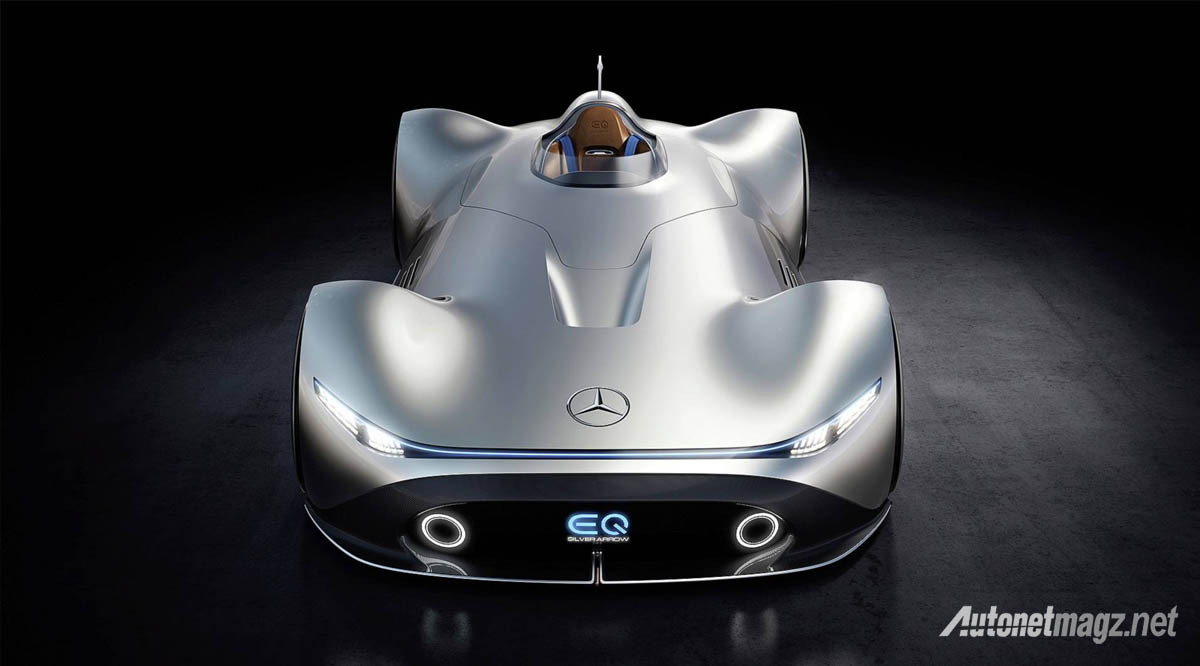 International, 2019 mercedes benz eq silver arrow electric concept: Mercedes-Benz EQ Silver Arrow : Penghormatan Sebuah Pusaka