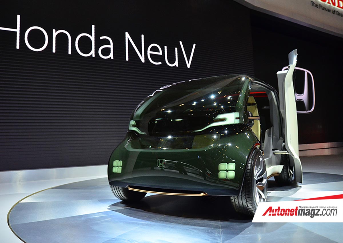 Berita, Honda NeuV Concept GIIAS 2018: Honda NeuV Concept Dipajang di GIIAS 2018, Bisa Baca Emosimu!