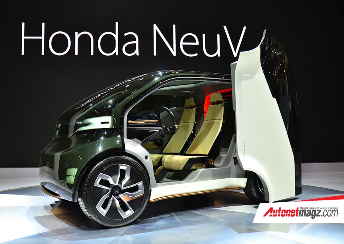 Berita, Honda NeuV Concept GIIAS: Honda NeuV Concept Dipajang di GIIAS 2018, Bisa Baca Emosimu!