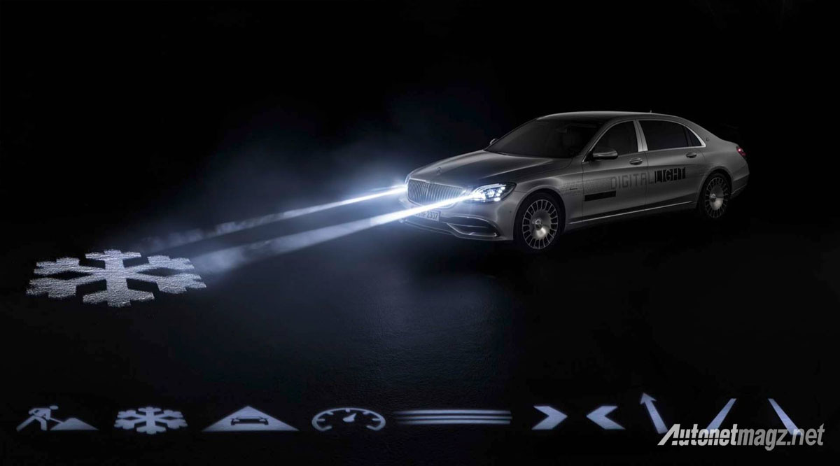 Hi-Tech, mercedes benz digital lights technology: Ngobrol Pakai Lampu Mercedes-Benz : Kata-Kata Mutiaramu Kian Bercahaya