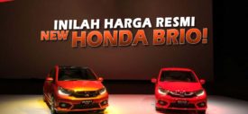 Harga Resmi New Honda Brio 2018