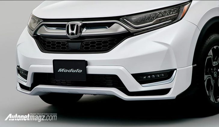 Honda Crv Modulo Front Detail Autonetmagz Review Mobil Dan