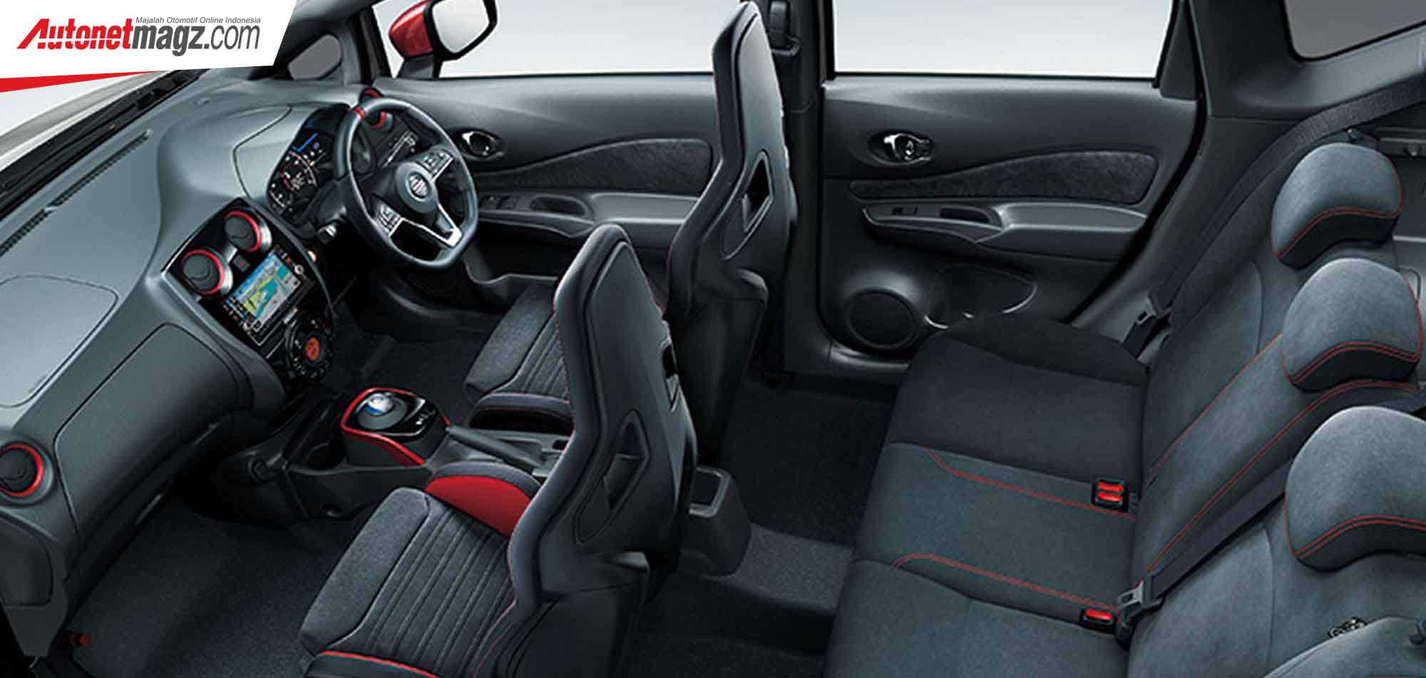 Berita, interior Nissan Note e-Power Nismo S: Nissan Note e-Power Nismo S : Tenaga & Torsi Ikut Naik!!