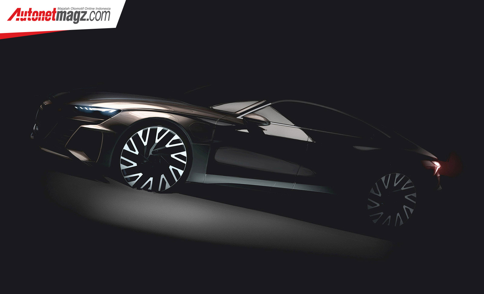 Audi, teaser Audi Sport e-tron GT: Konsep Mobil Listrik Audi Kolaborasi  Dengan Porsche, Seperti Apa?
