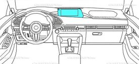 Ilustrasi All New Mazda 3 SkyActiv-X sisi depan