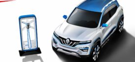 Renault K-ZE Concept sisi belakang