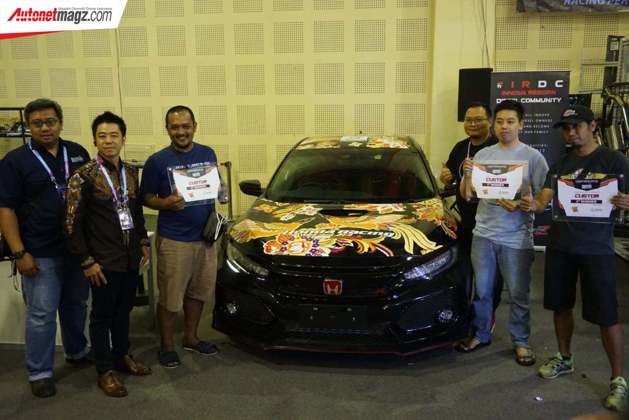 Berita, Honda Civic Turbo Batik: Honda Pajang Versi Real Karya Pemenang Honda Diecast Custom Competition