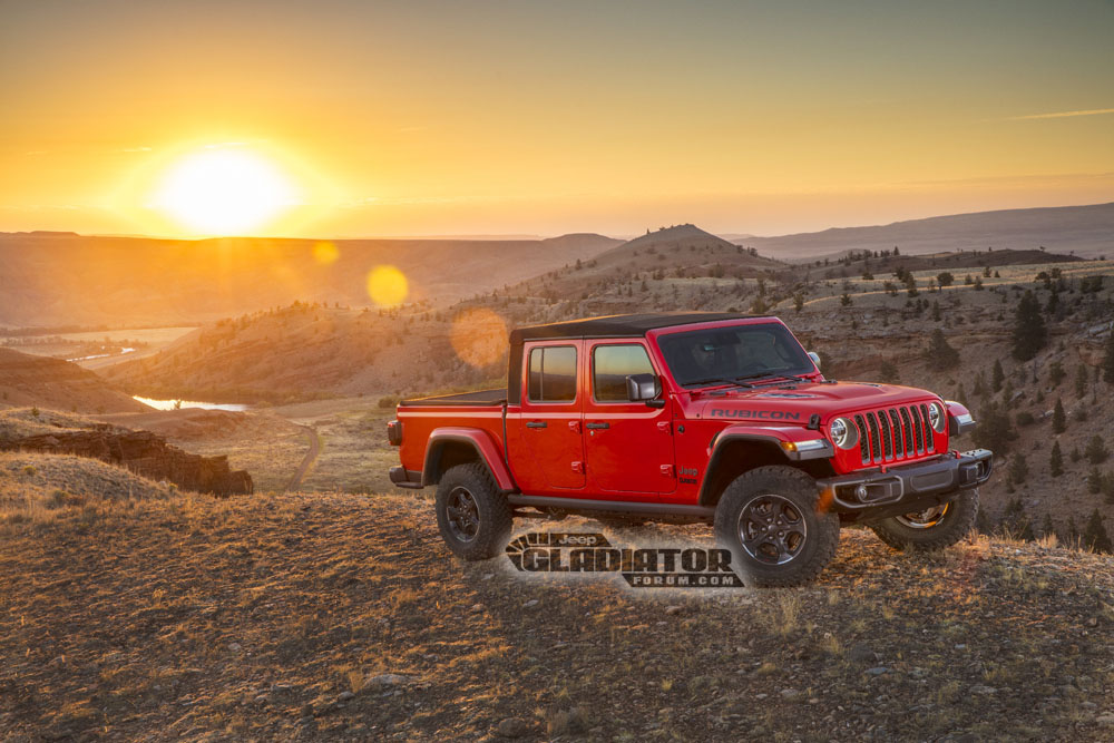 Berita, Jeep Gladiator 2020 depan: Jeep Gladiator 2020 Juga Bocor Sebelum Debutnya di Los Angeles!