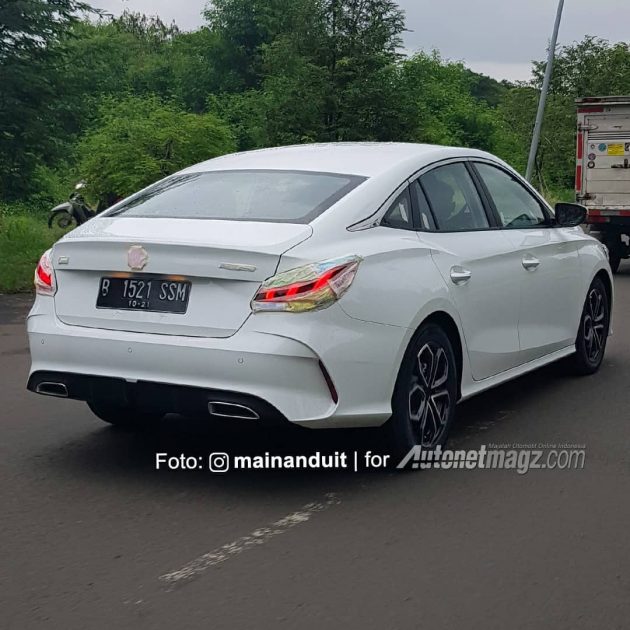 Spyshot All New Mg Sedan Autonetmagz Review Mobil Dan Motor