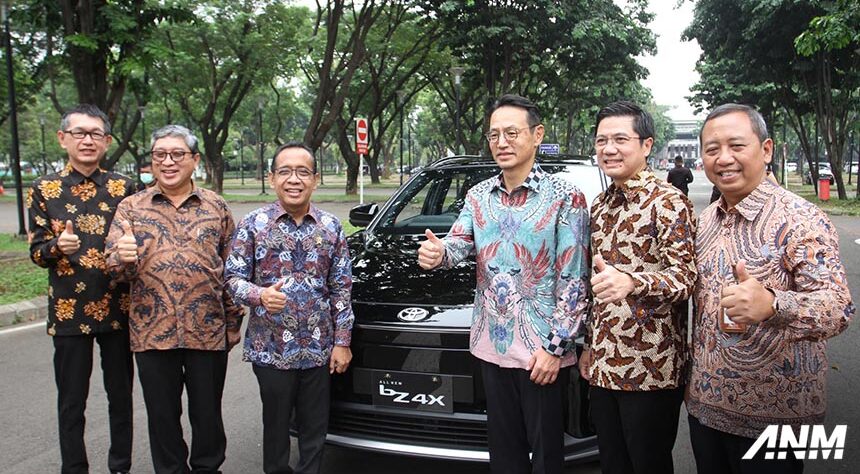 Dukung G20 Toyota Serahkan 143 Unit BZ4X Dan Lexus UX300e Pada