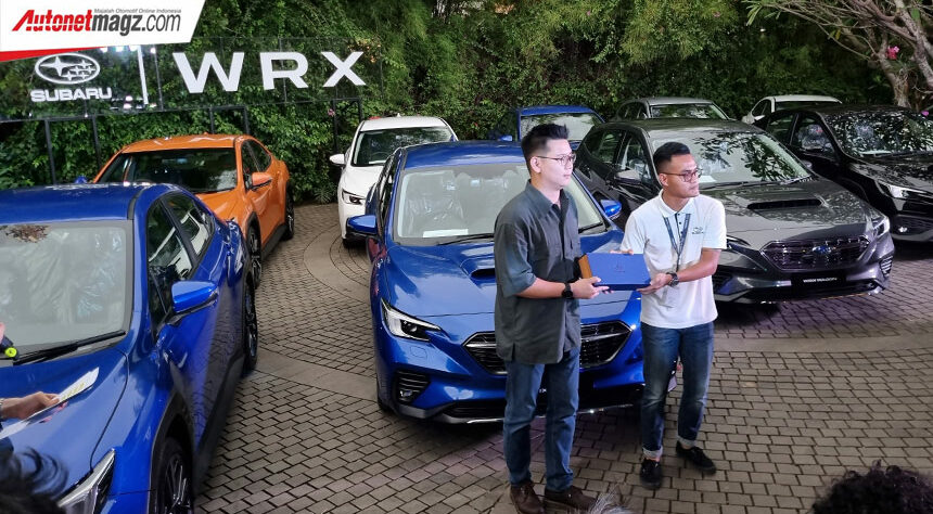 Serah Terima Subaru Wrx Ikon Reli Untuk Pelanggan Pertama