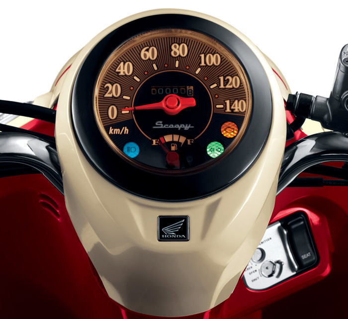 Honda, Honda Scoopy FI Speedometer: Honda Scoopy FI Terbaru Diluncurkan