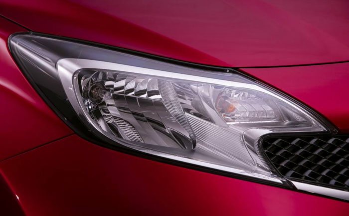 Mobil Baru, New Nissan Note Headlamp: Nissan Note Terbaru Diluncurkan di Eropa