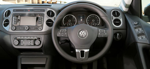 VW Tiguan Dashboard