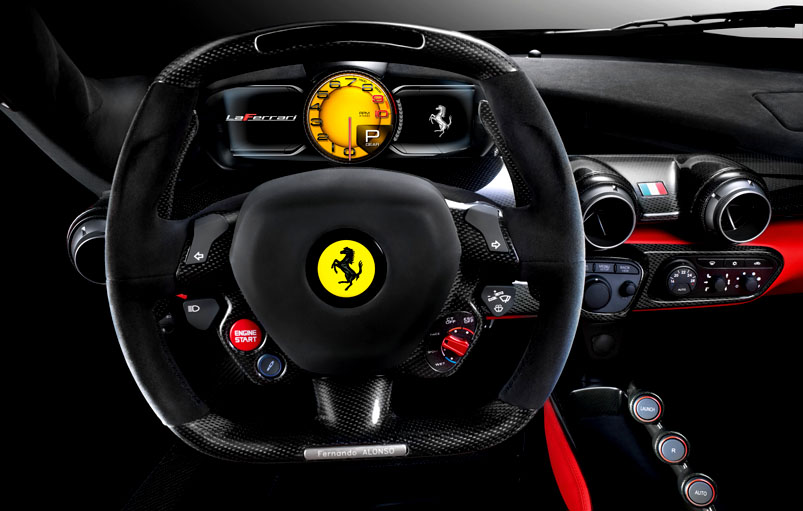 Ferrari, Ferrari LaFerrari Dashboard: Ferrari Luncurkan LaFerrari Sebagai Pengganti Enzo