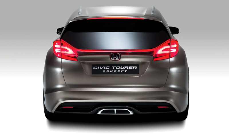 Honda, Honda Civic Tourer wagon concept: Honda Civic Tourer Concept : Ini Dia Sosok Civic Station Wagon