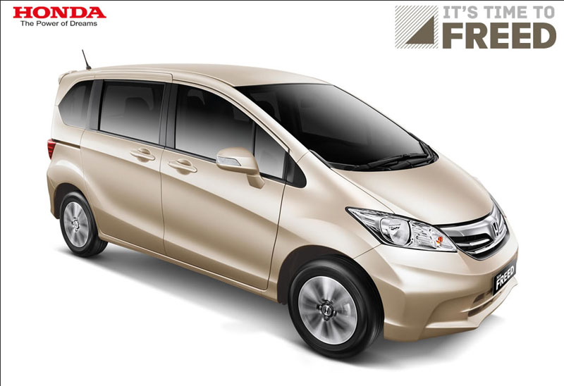 Honda, Honda Freed 2013: Honda Freed 2013 Mendapatkan Facelift dan Double Blower