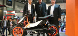 KTM E-Speed motor listrik tampak belakang