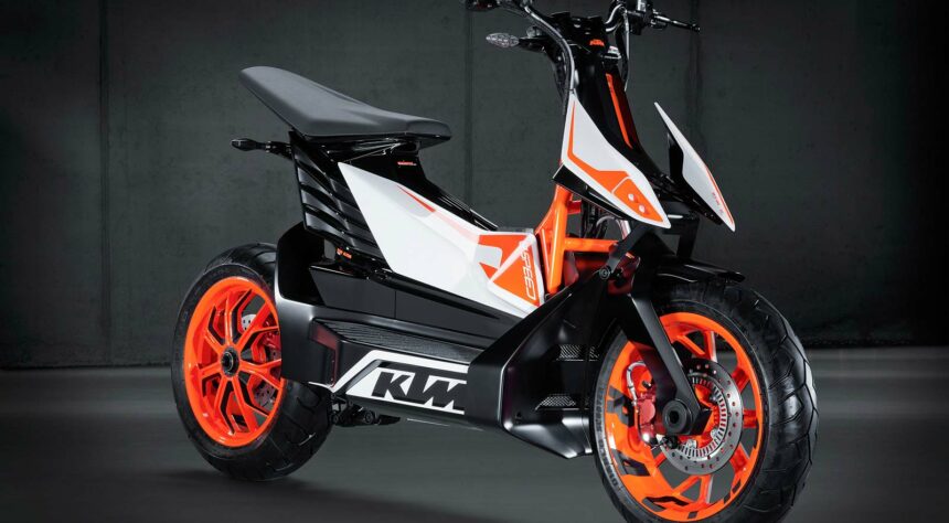 Skuter Listrik ‘Off-Road’ E-Speed dari KTM Skuter Listrik ‘Off-Road’ E-Speed dari KTM