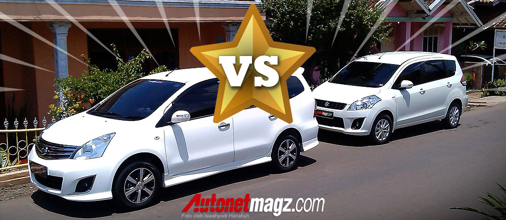Komparasi Nissan Grand Livina vs Suzuki Ertiga - AutonetMagz