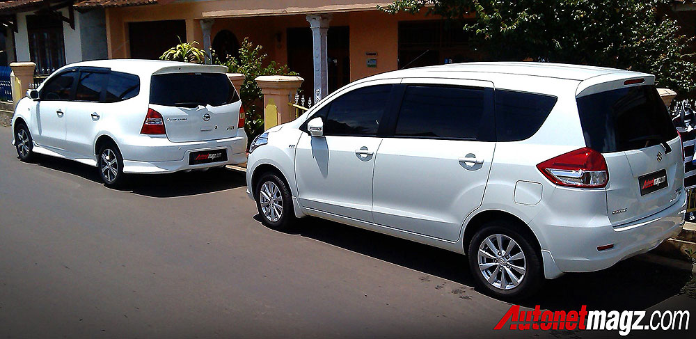 Komparasi, Komparasi Nissan Grand Livina vs Suzuki Ertiga: Komparasi Nissan Grand Livina vs Suzuki Ertiga