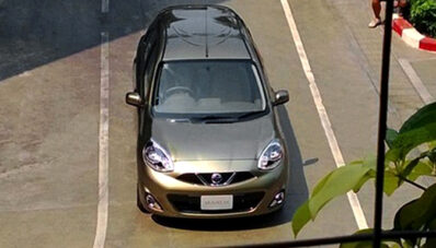 Nissan March Facelift 2013 Tertangkap Kamera