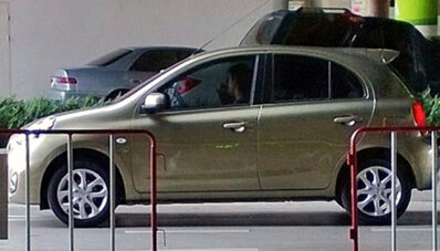 Nissan March Facelift 2013 Tertangkap Kamera