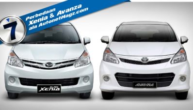 7 Perbedaan Xenia dan Avanza - AutonetMagz