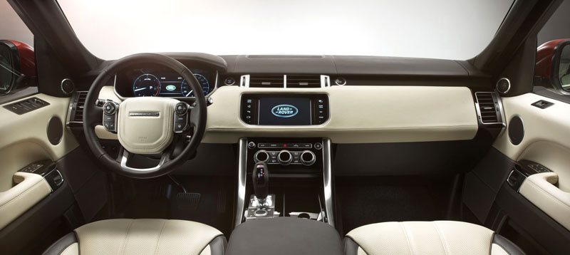 Land Rover, Range Rover Sport interior: Range Rover Sport 2013 Semakin Futuristik!