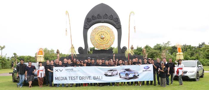 Nasional, SUBARU XV test drive bali: Crossover Subaru XV Siap Menggigit Pasar SUV Indonesia