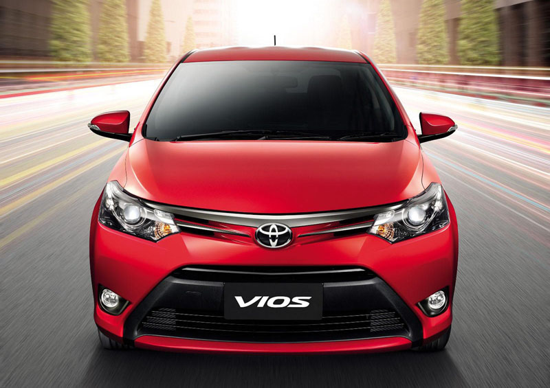 International, Toyota Vios 2013 Depan: Toyota Vios 2013 Akhirnya Diluncurkan di Thailand