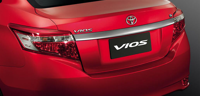 International, Toyota Vios 2013 Lampu Belakang: Toyota Vios 2013 Akhirnya Diluncurkan di Thailand