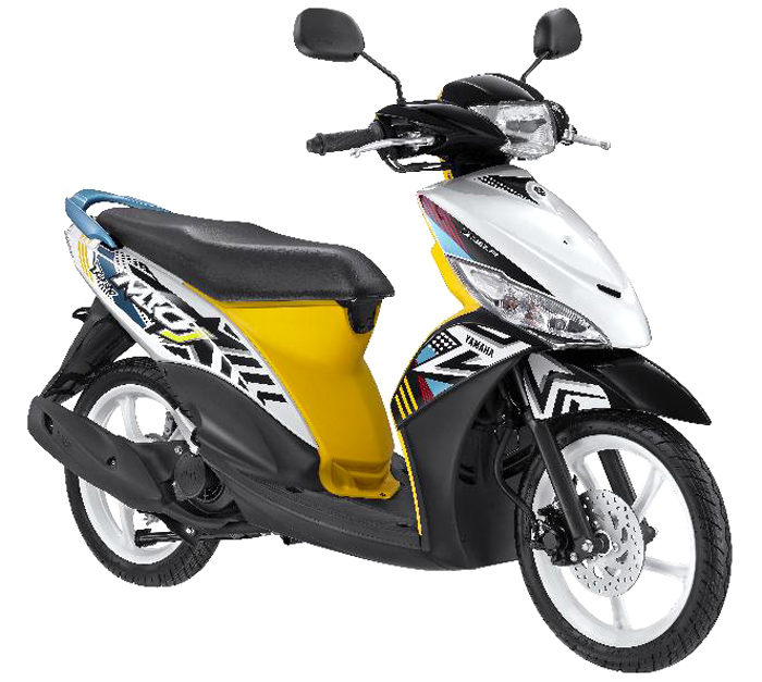 Motor Baru, Yamaha Mio J Hitam: Yamaha Mio J Teen Kini Dengan Warna dan Striping Baru