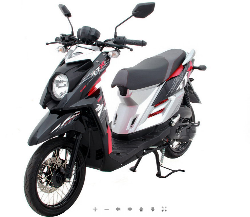Motor Baru, Yamaha TTX Hitam Merah: Yamaha TTX / Yamaha X-Ride Akan Mengaspal
