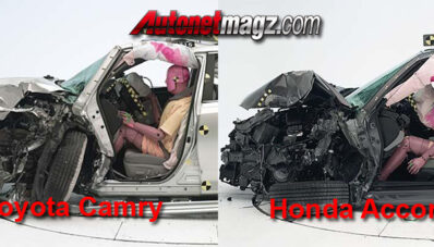 Hasil Test Tabrak IIHS : Toyota Camry terendah, Honda Accord Terbaik Hasil Test Tabrak IIHS : Toyota Camry terendah, Honda Accord Terbaik