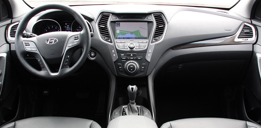  Interior  Mobil  Hyundai Santa FE AutonetMagz Review 