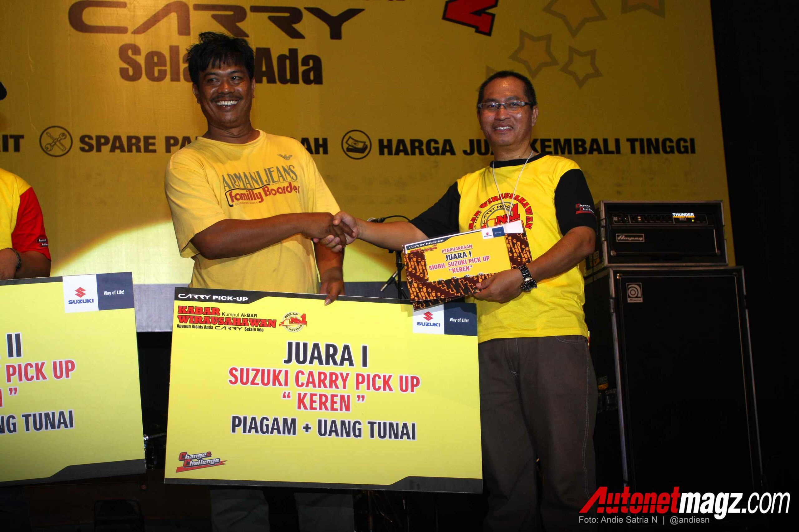 Program service dan oli gratis di acara KABAR Kumpul Akbar Wirausahawan Carry