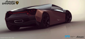 Lamborghini Ganador belakang