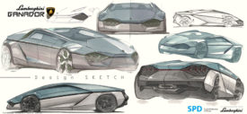 Lamborghini Ganador depan