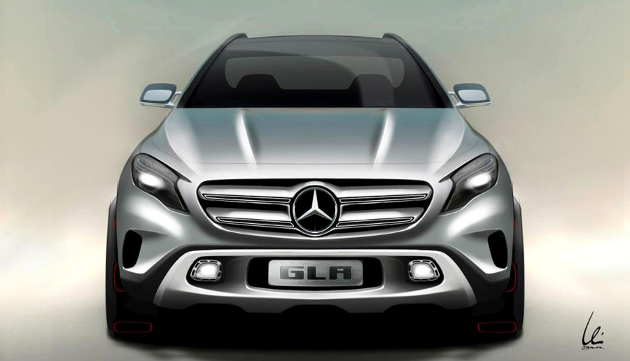 International, Mercedes-Benz GLA: Mercedes-Benz GLA Konsep Terbaru