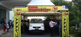 Banyaknya Suzuki Carry yang hadir di acara KABAR Kumpul Akbar Wirausahawan Pengguna Carry