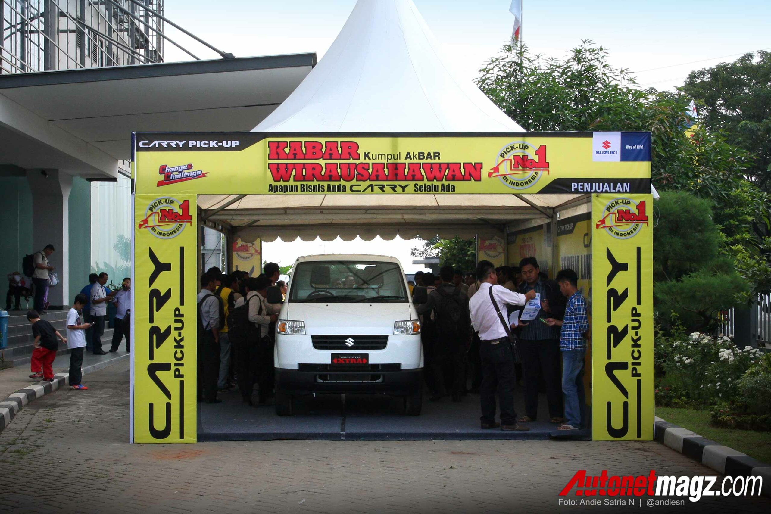 Program service dan oli gratis di acara KABAR Kumpul Akbar Wirausahawan Carry