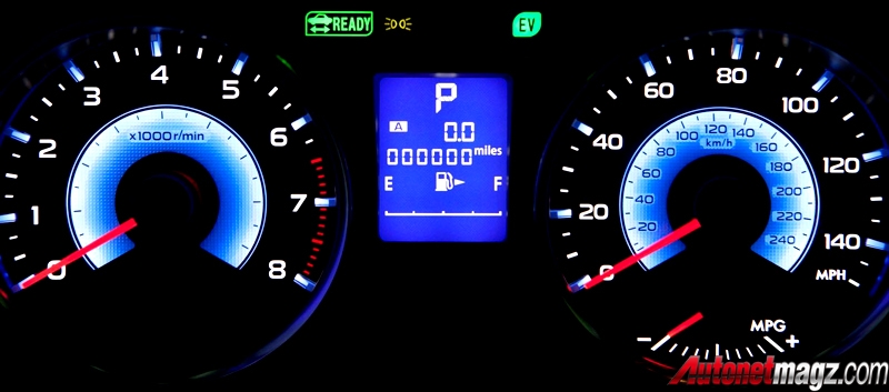 Mobil Baru, Subaru XV Hybrid speedometer: Subaru XV Hybrid Siap Mendobrak Pasar