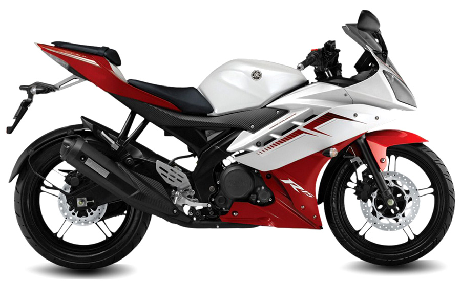 Motor Baru, Yamaha R15 putih merah: Yamaha R15 Indonesia Akan Segera Hadir