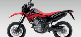 Honda CRF250M kombinasi merah hitam