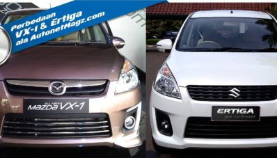 7 Perbedaan Mazda VX-1 dan Suzuki Ertiga - AutonetMagz